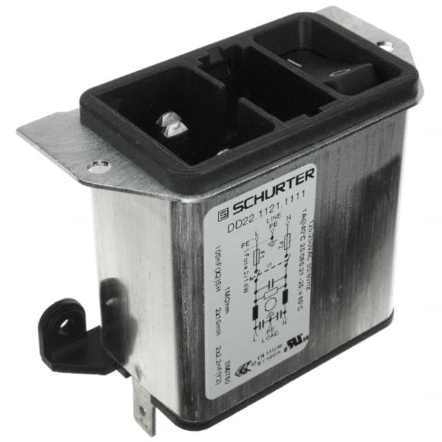 DD22.1121.1111 SCHURTER Inc.  Power Entry Modules (PEM)